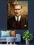 Güçlü Bakışlı Mustafa Kemal Atatürk Portresi Dekoratif Kanvas - Mdf Ahşap Tablo 4