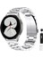 Galaxy Watch 4/5/6/7/fe/40/44/classic/42/43/46/47 Uyumlu 20MM A+Kalite Paslanmaz Çelik Bakla Kordon 1