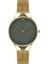 V302LXGEMG Quartz Hasır Altın Rengi Yeşil Kadran 32 mm Kadın Kol Saati 1
