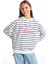 Lcw Kids Ekru Bisiklet Yaka Kız Çocuk Kalın Sweatshirt 1