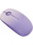 Kızlar Için Mor Yüksek Değerli Kablosuz Fare Sevimli Ofis Sessiz Dizüstü Bilgisayar (Yurt Dışından) 1
