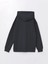 Lcw Kids Antrasit Kapüşonlu Baskılı Uzun Kollu Kız Çocuk Sweatshirt 2