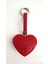 Hediyelik Zirkon Taşlı Kırmızı Kalp Anahtarlık (12,5 Cm) 1