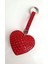 Hediyelik Zirkon Taşlı Kırmızı Kalp Anahtarlık (12,5 Cm) 2