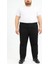 Regular Fit Likralı Büyük Beden Erkek Jean Pantolon 7374 1
