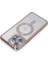 iPhone 14 Pro Max Kılıf Joke Simli Magneticsafe Kılıf - Pembe 2