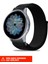 Samsung Galaxy Watch Active / Galaxy Watch Active 2 40 44MM Uyumlu Hasır Örgü Cırtlı Kordon 20MM 1