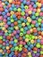 25gr 8mm Mat Karışık Pastel Renkli Neon Boncuk,takı Yapım Boncuğu (25 GR, ~85 ADET) 3