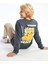 Lcw Kids Gri Bisiklet Yaka Baskılı Erkek Çocuk Sweatshirt 1
