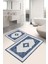 Dijital Baskı Klasik Kaymaz Taban 2li Set Banyo Paspası Klozet Takımı (50X60CM-60X100CM) 1