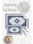 Dijital Baskı Klasik Kaymaz Taban 2li Set Banyo Paspası Klozet Takımı (50X60CM-60X100CM) 2