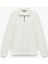 Uzun Kollu Şardonlu Basic Yarım Fermuarlı Sweatshirt 1