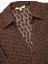 Slim Fit Yarı Transparan Uzun Kollu Kaçık Yaka Dantel Gömlek 3