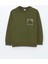 Lcw Kids Yeşil Bisiklet Yaka Baskılı Erkek Çocuk Sweatshirt 4