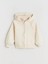 Kapüşonlu Kız Çocuk Fermuarlı Sweatshirt (W5) 1