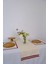Yakacihome Terra Duck Keten Mürdüm Fisto Dantel Biyeli Runner 40X140 cm 2
