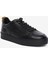 Erkek Siyah Hakiki Deri Sneaker Ayakkabı 5K1SA18520 4