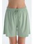 Açık Yeşil Penye Modal Ikili Şort 4