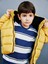Lcw Kids Bej Bisiklet Yaka Uzun Kollu Çizgili Erkek Çocuk Sweatshirt 1