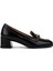 Kadın Hakiki Deri Siyah Comfort Ayakkabı 611 H40033-B01 Bn Ayk SK25-26 Black 1