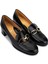 Kadın Hakiki Deri Siyah Comfort Ayakkabı 611 H40033-B01 Bn Ayk SK25-26 Black 2