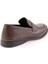 Kahve Leather Erkek Loafer Ayakkabı E01081002803 3