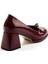 Bordo Kadın Klasik Topuklu Ayakkabı K01231467598 3