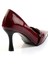 Bordo Kadın Klasik Topuklu Ayakkabı K01823060598 3