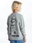 Lcw Kids Gri Bisiklet Yaka Baskılı Uzun Kollu Erkek Çocuk Sweatshirt 1