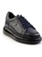 Lacivert Leather Erkek Sneaker E01401099841 2