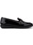 Kadın Hakiki Deri Siyah Comfort Ayakkabı 611 E1717-33 Bn Ayk SK25-26 Black/grıgıo 1