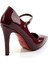 Bordo Kadın Klasik Topuklu Ayakkabı K01231452998 3