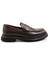 Kahve Leather Erkek Loafer Ayakkabı E01547051041 1