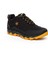 Erkek Siyah Sarı Hakiki Deri Su Geçirmez Ayakkabı 5K1GA00171L 2