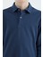 Indigo Polo Yaka Basic Uzun Kollu Erkek Çocuk T-Shirt - 11170 3