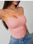 Kadın Ip Askılı Örme Body Bluz 4