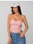 Kadın Ip Askılı Örme Body Bluz 5
