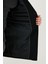 Slim Fit Apaş Yaka Astarlı Kaşe Kaban Erkek Kaban 584K1217 6