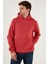 Regular Fit Kapüşonlu Kanguru Cepli Içi Tüylü Yumuşak Şardonlu Sweat Erkek Sweat 5905281 3