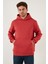 Regular Fit Kapüşonlu Kanguru Cepli Içi Tüylü Yumuşak Şardonlu Sweat Erkek Sweat 5905281 4