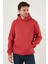 Regular Fit Kapüşonlu Kanguru Cepli Içi Tüylü Yumuşak Şardonlu Sweat Erkek Sweat 5905281 5