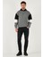 Pamuklu Relaxed Fit Kapüşonlu Içi Tüylü Yumuşak Şardonlu Sweat Erkek Sweat 5905299 2