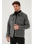 Slim Fit Ceket Yaka Astarlı Kaşe Kaban Erkek Kaban 58400347 1