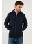 Regular Fit Kapüşonlu Fermuarlı Içi Tüylü Yumuşak Şardonlu Kışlık Sweat Erkek Sweat 5905340 5