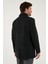 Slim Fit Apaş Yaka Astarlı Kaşe Kaban Erkek Kaban 584K1217 7