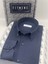 Klasik Uzun Kol Pamuklu Hediye Kutulu Kolay Ütülenebilir Erkek Gömlek FS-003897 - Lacivert 1