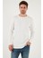 n Pamuklu Slim Fit Bisiklet Yaka Basic Sweat Erkek Sweat 59050741 1
