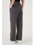 Pamuklu Relaxed Fit Yüksek Bel Geniş Paça Pantolon Bayan Pantolon 668YP5275 7