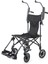 DM-304 Transfer Portatif Tekerlekli Sandalye Katlanabilir, Çantalı ve Hafif 6