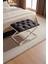 Delano x Bench Puf – 40 x 60 cm Krom Metal Ayaklı, Babyface Kumaş, 44 cm Yükseklik 3